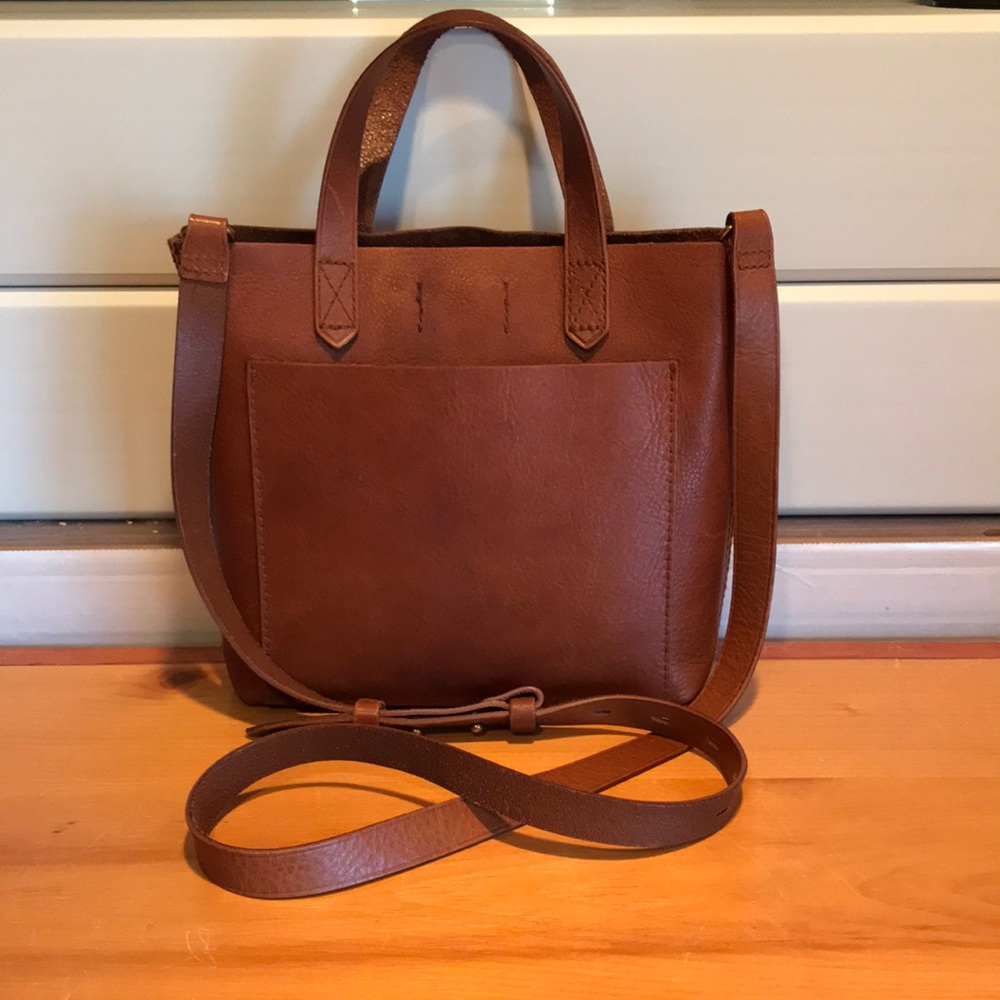 Madewell small transport tote